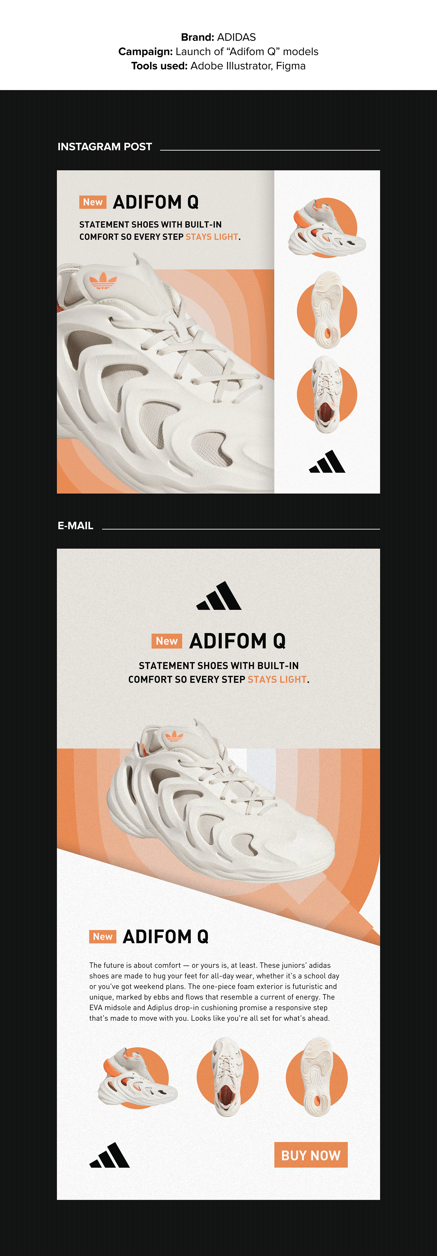adidas Email instagram sports sneakers Fashion 