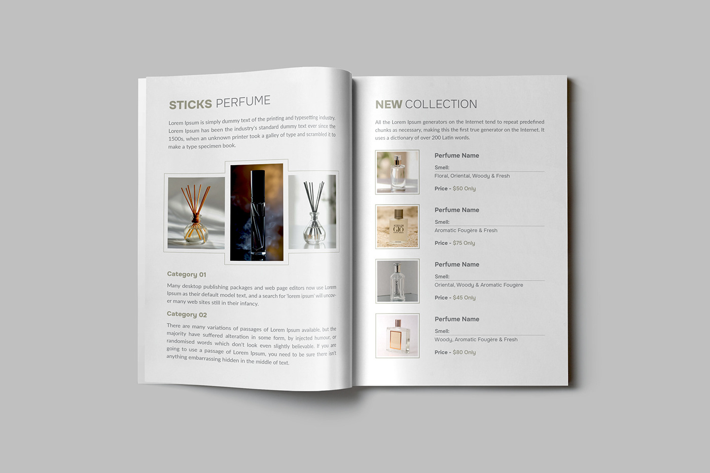 Product Catalog Product Catalogue catalog template catalog design magazine catalog Catalogue brochure display brochure Perfume catalog