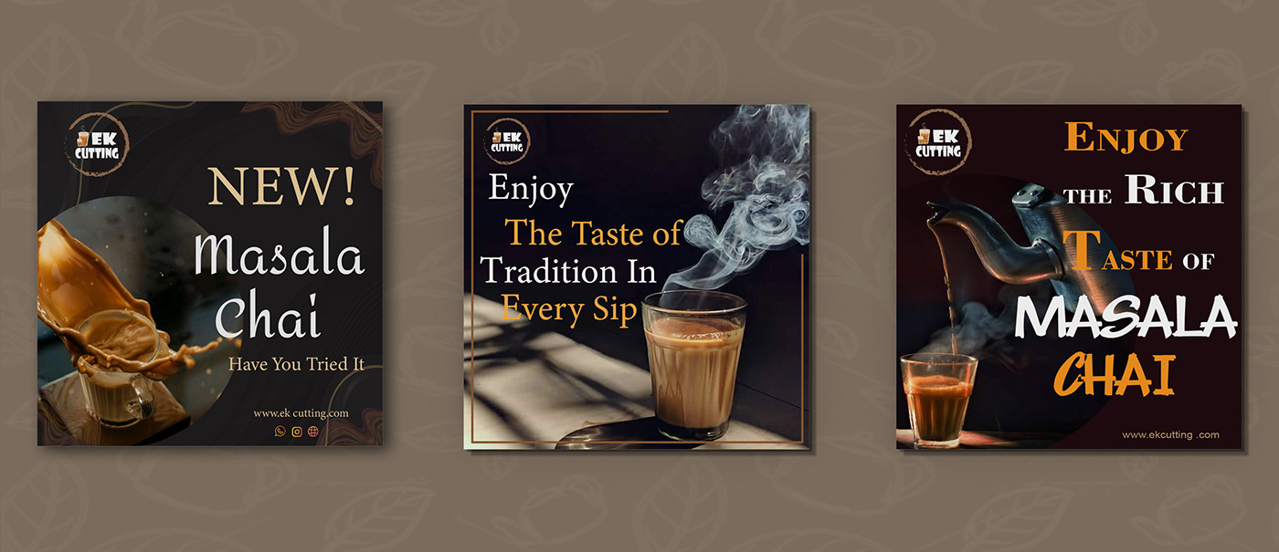 chai branding  tea EK CUTTING teapower