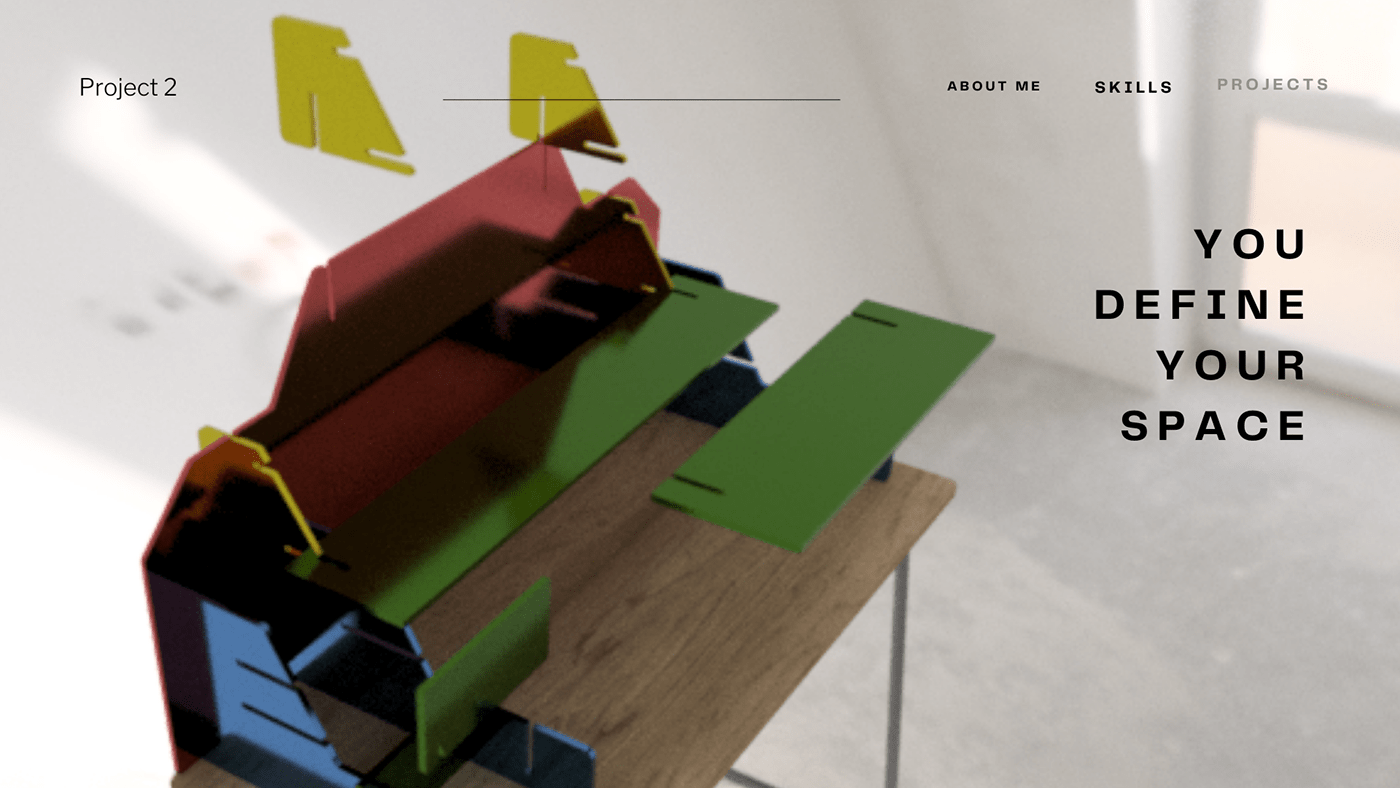 3D blender3d visualization architecture Render sketching