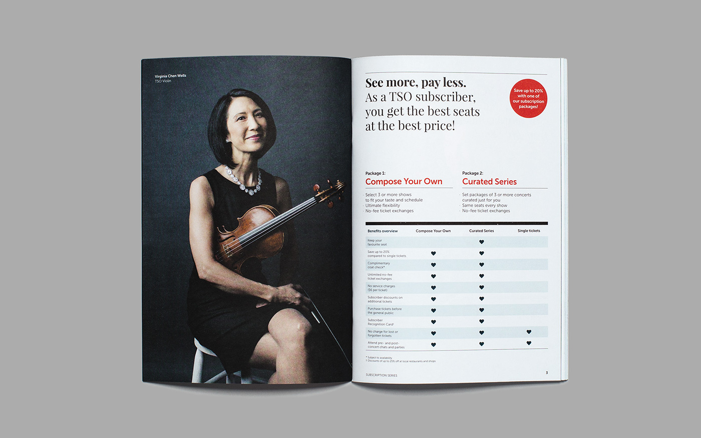 toronto symphony orchestra tso symphony orchestra brochure design information design pricing guide direct marketing subscription brochure music