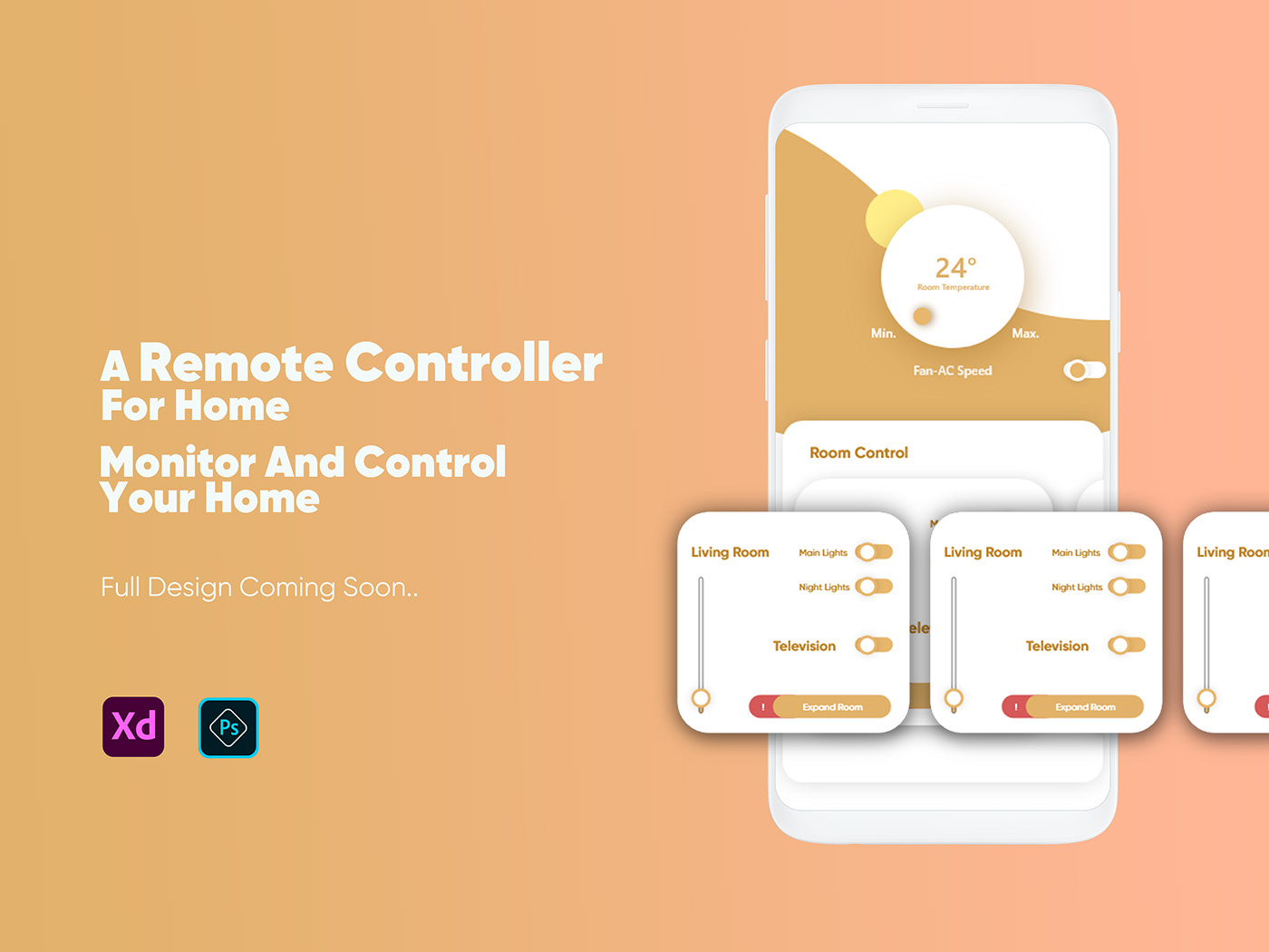 app app design ConTorL home interaction interactive Mockup prototype UI ux