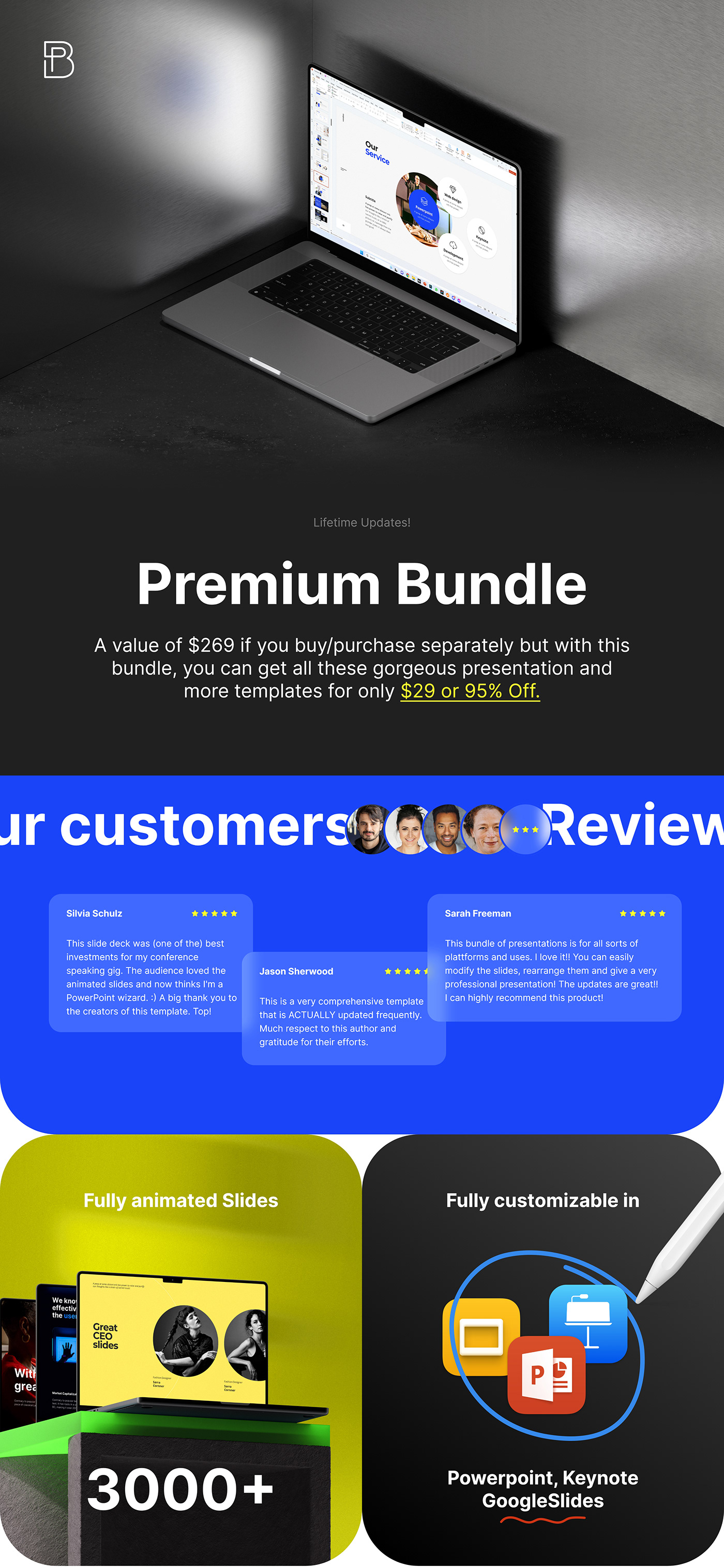 Powerpoint Keynote Google Slides free free powerpoint free keynote bundle Free Template free bundle free pitch deck