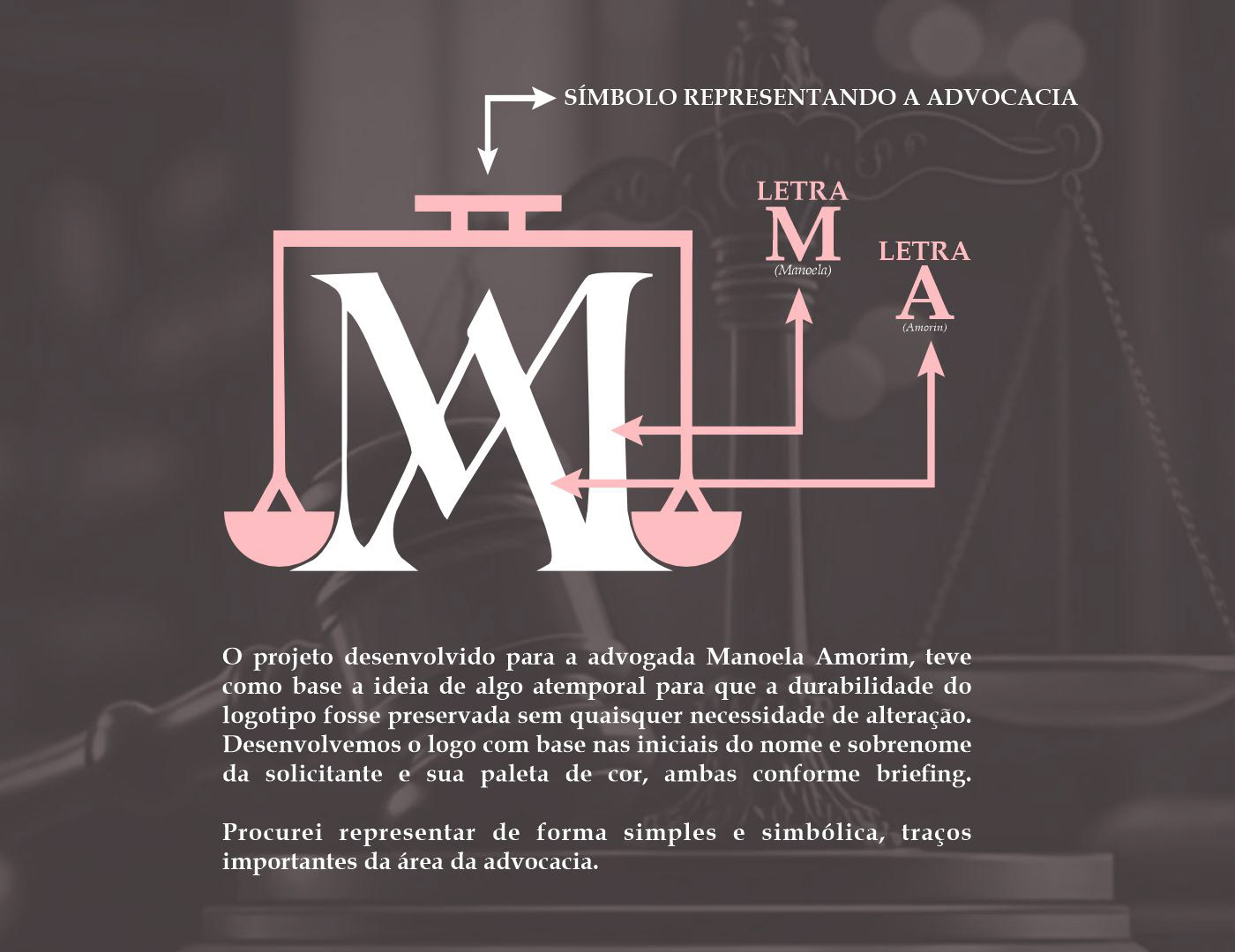 advogado advocacia Logotipo marca design gráfico logo
