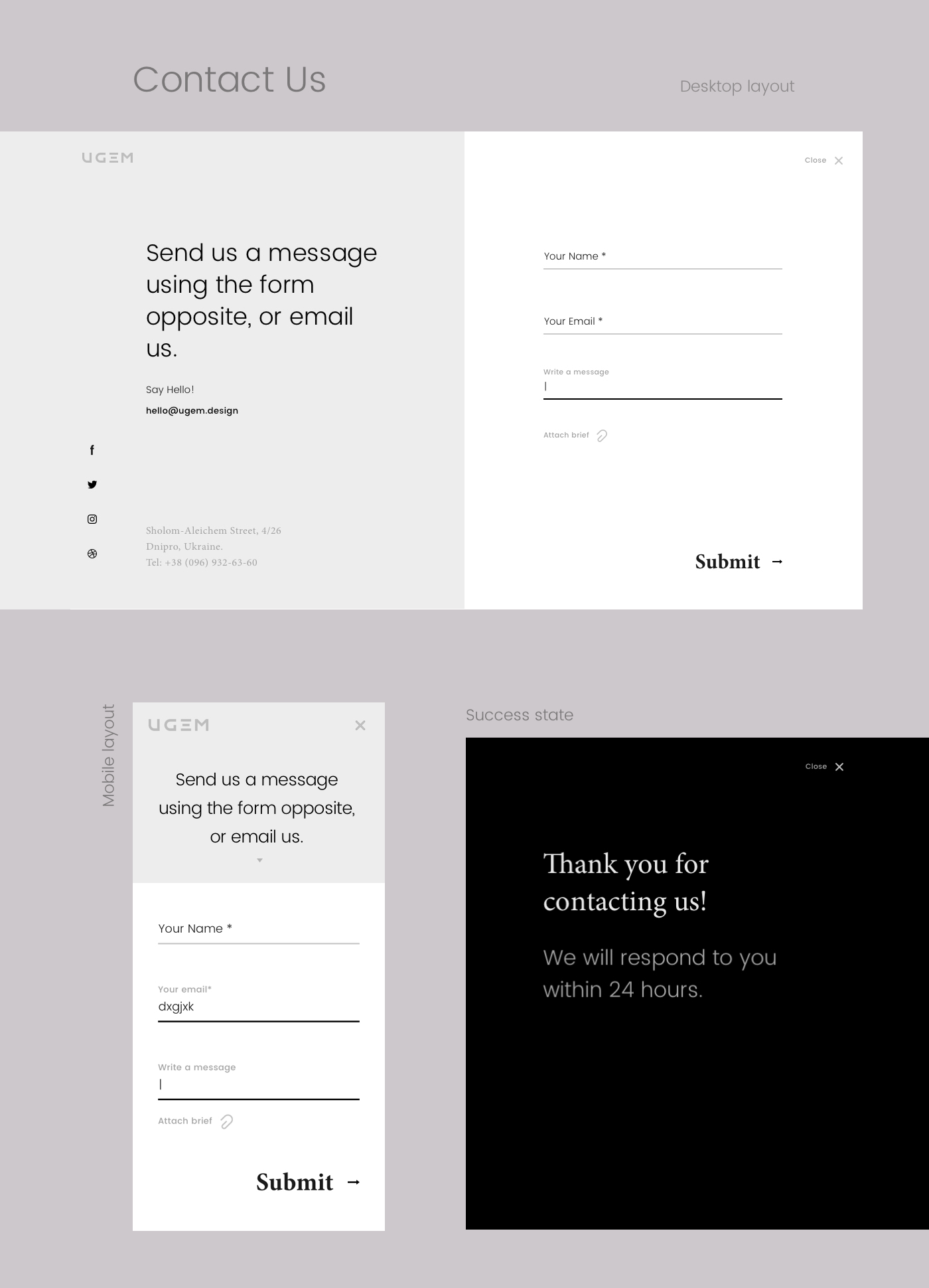 branding  typography   grids interactive design ui concept UI Responsive visual identity web site Blog