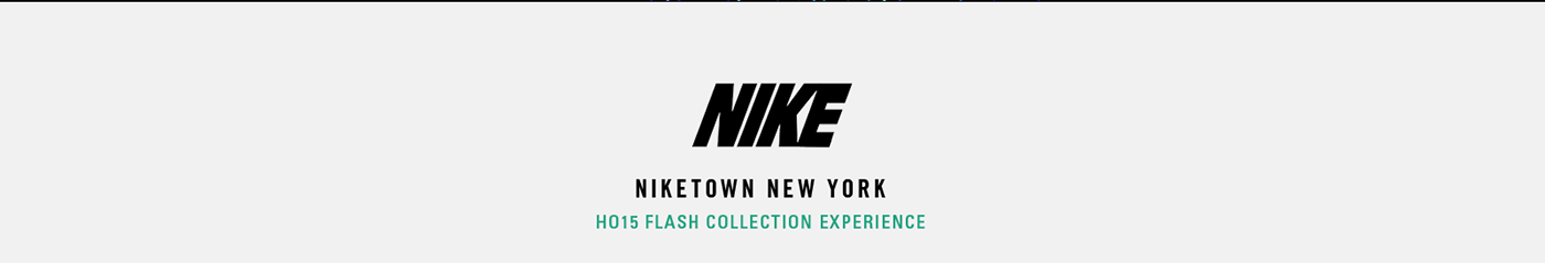 Nike NY led instalation rain Aurora Borealis shoes cold warm Retail color