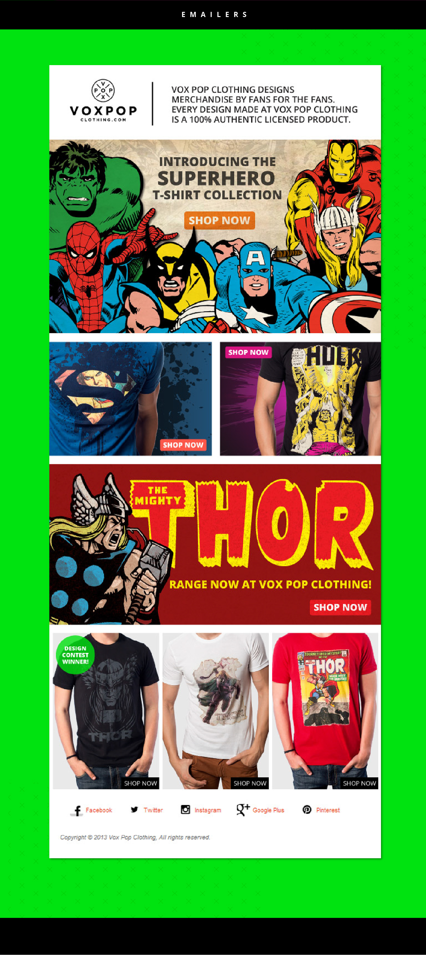 vox pop MUMBAI India VPC Vox Pop Clothing Super Hero disney tshirts merchandise Clothing