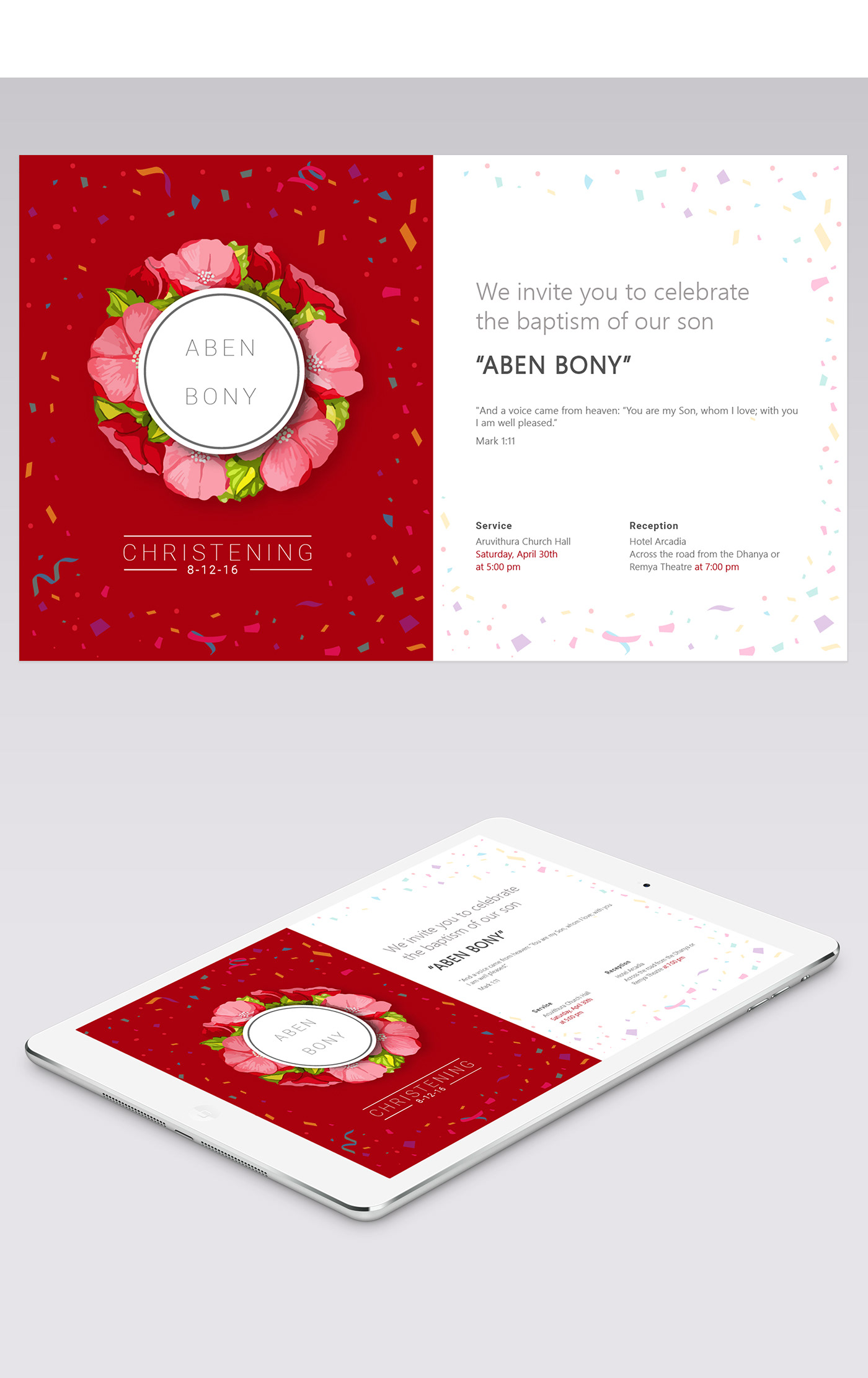 Behance brand branding  design graphicdesign invitationcard poster posterdesign