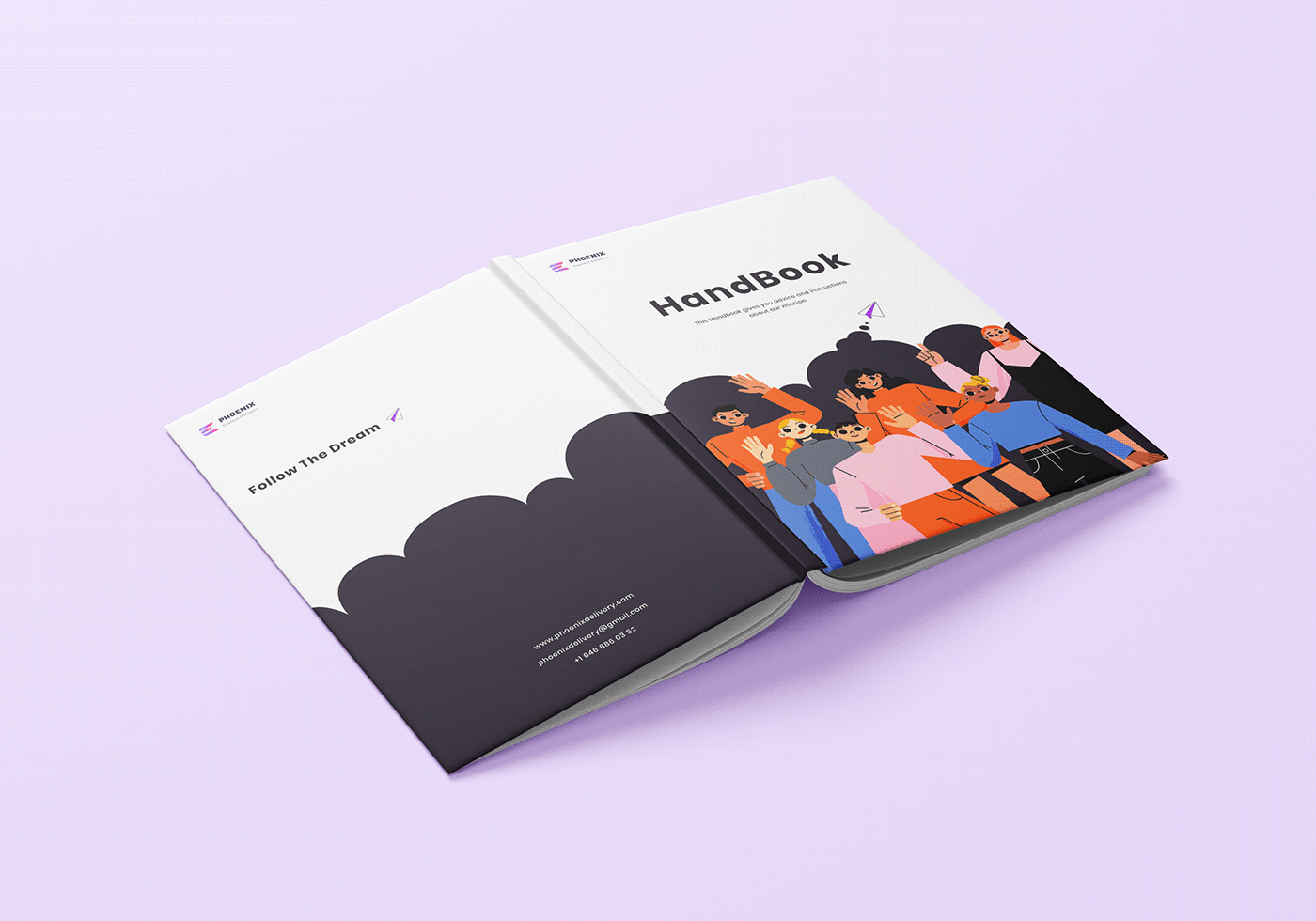 book design branddesign cover graphicdesign Handbook Handbook design identity Logo Design typography   ui designs