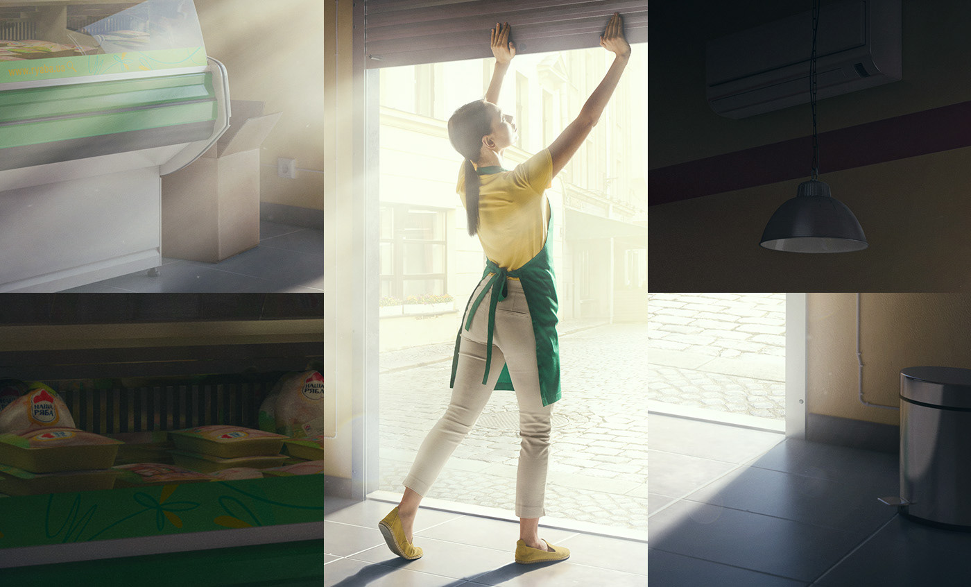creative Advertising  3D CGI post-production retouching  Photography  light direction campaign