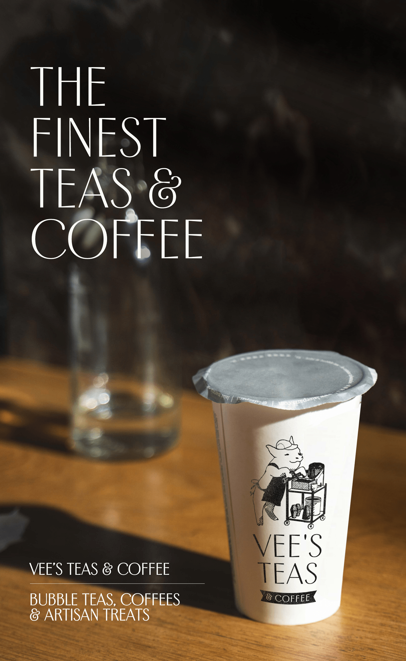 branding  bubble tea cafe Coffee graphic design  ILLUSTRATION  Logo Design Packaging pig tea
