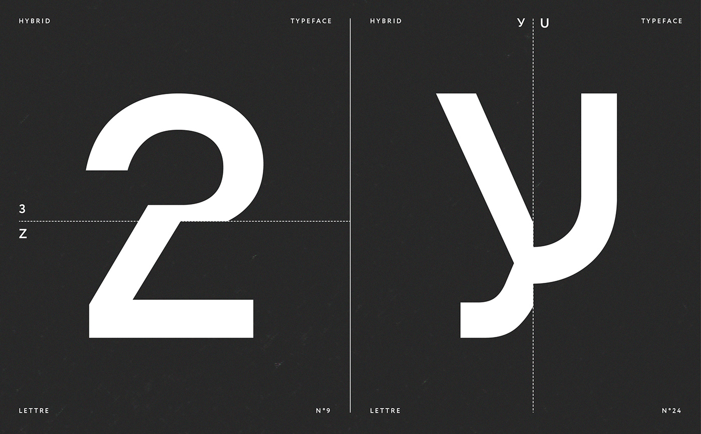 Cyrillic Latin object symbol hybrid type design graphism experimental