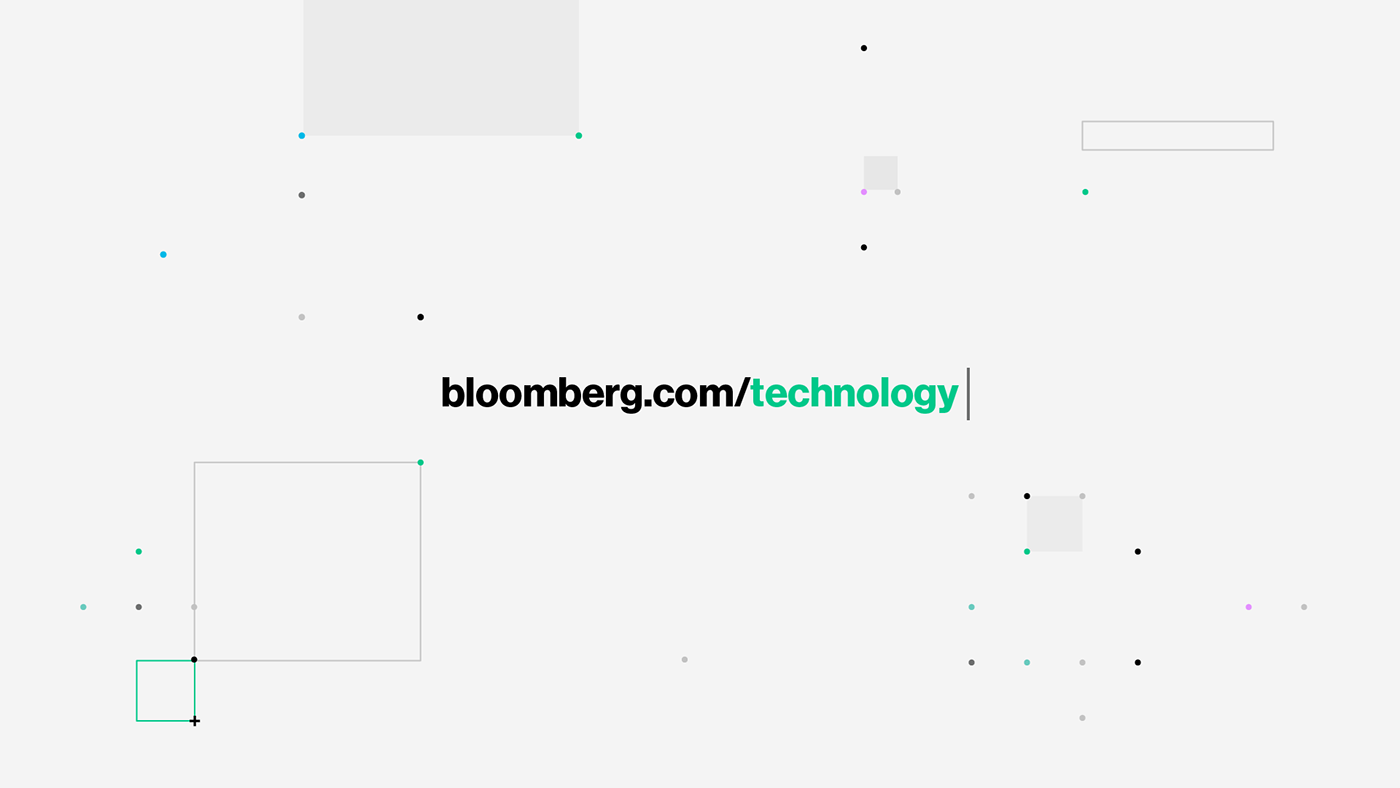 techonology motion Piexel bloomberg template gradient title card branding  Glitch news