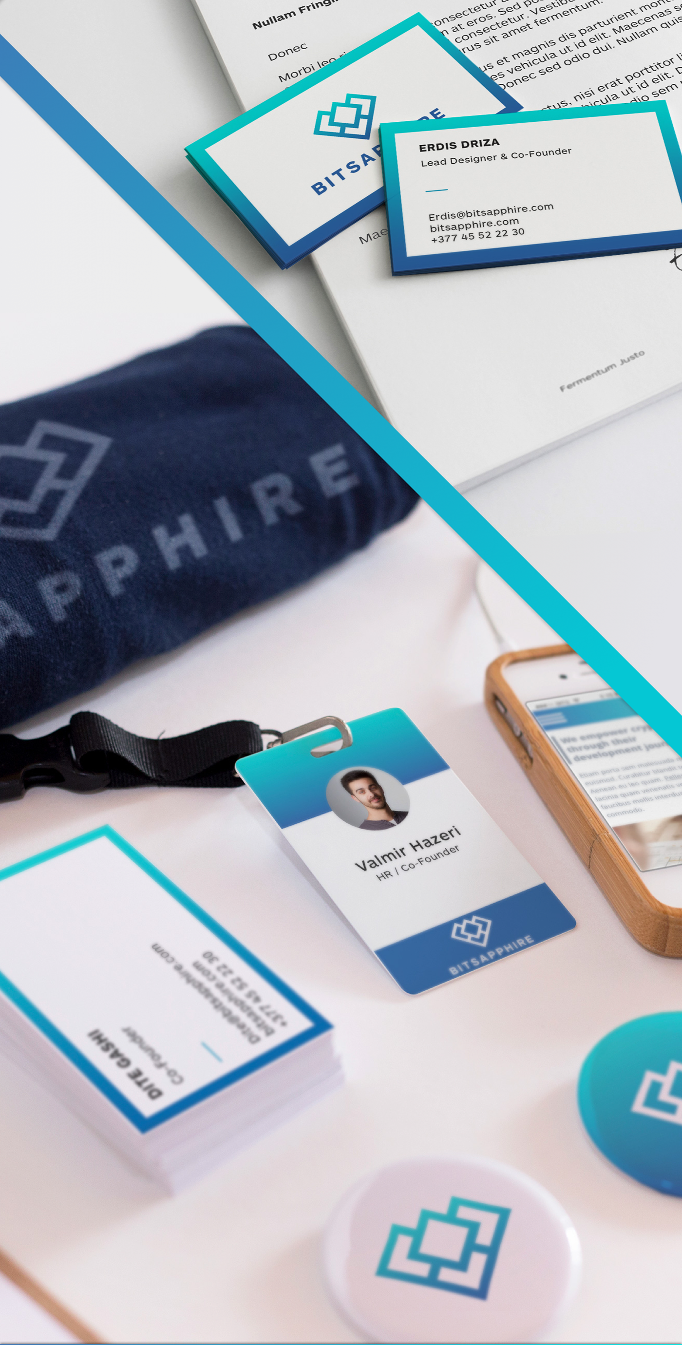bitsapphire crypto Startup cryptocurrency Webapps brand Webdesign
