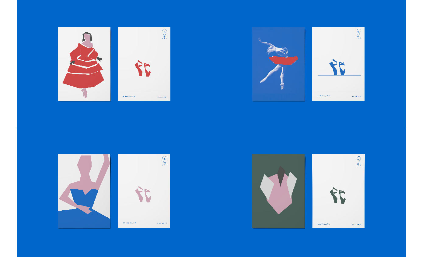 ballet branding  City branding digital illustration editorial fadu Gabriele identity Layout merchandising