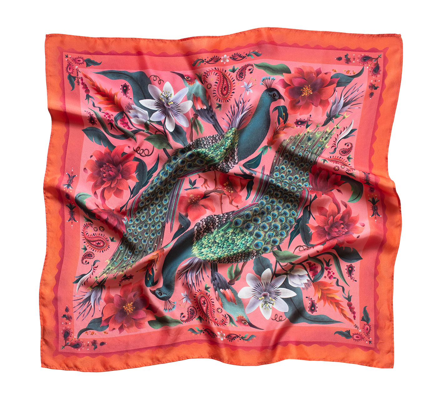 ILLUSTRATION  textil design SILK silk scarf fashion design pattern desigm