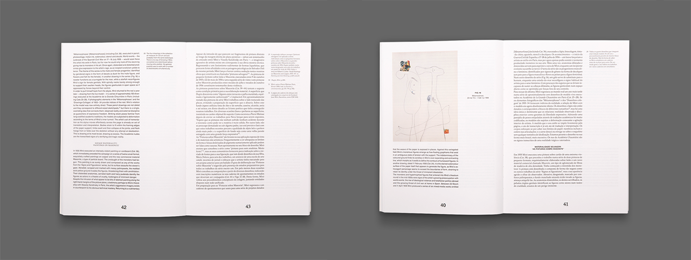 catalog book editorial non-verbal Serralves Museum of contemporary art book design