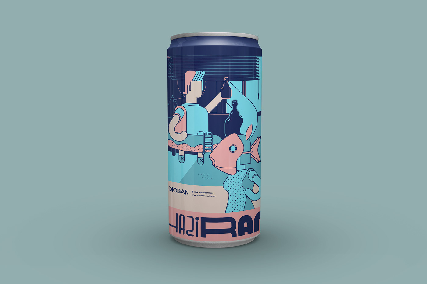 beer can packaging design box design mock up beverage ambalaj package case Illustrative Packages Illustrative