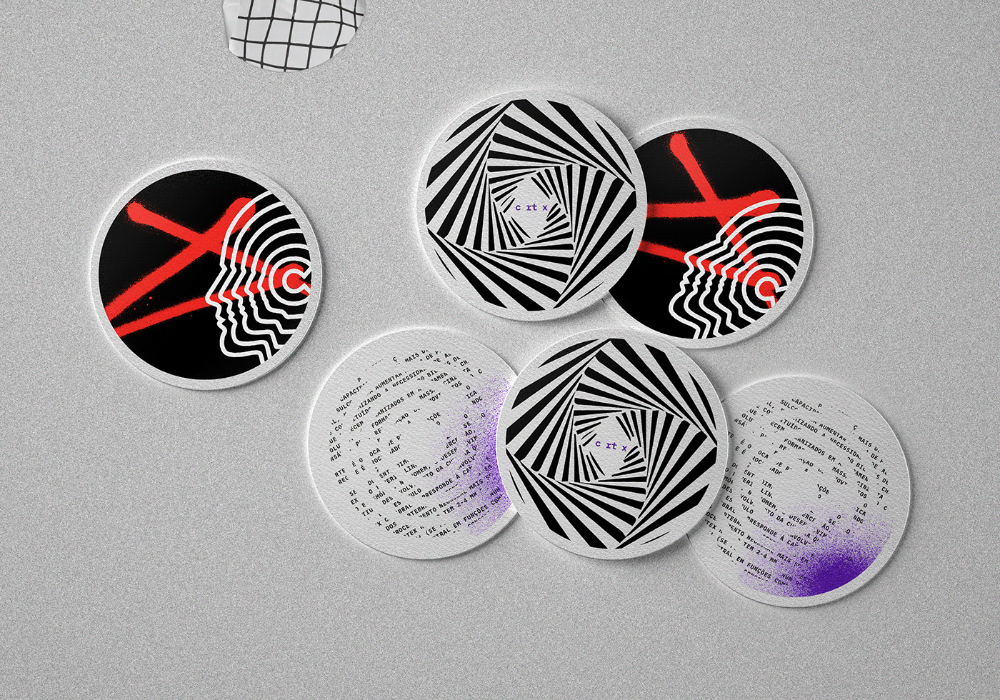 bar branding  graphic identity Logotype party visuals cortex dance club logo