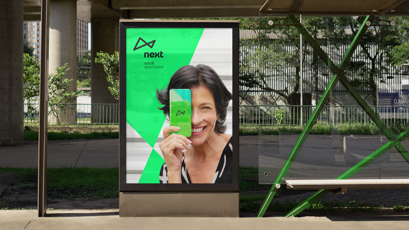 3D Bank rebranding brand identity Brasil Fintech logo