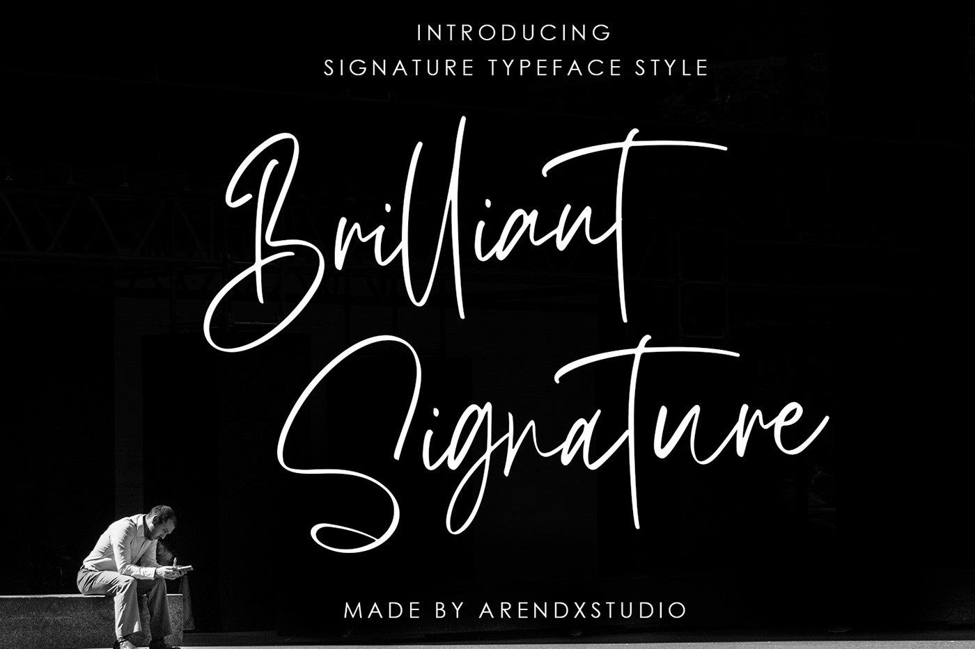signature Calligraphy   calligraphy font Calligraphy fonts wedding font Logo Typeface logo font modern hadnwriting font modern