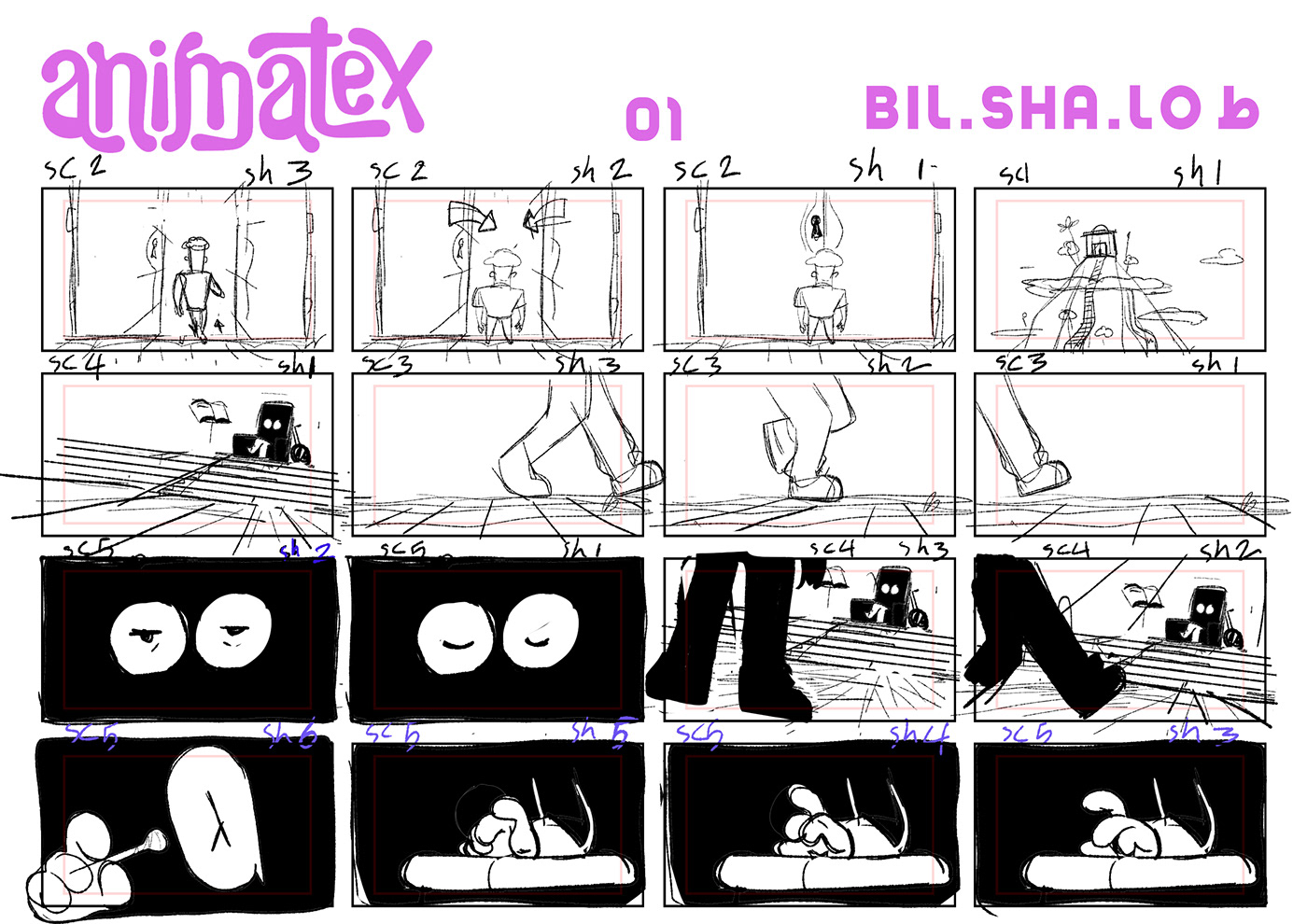 30sec animation  Animatix artwork challenge Character design  concept art storyboard