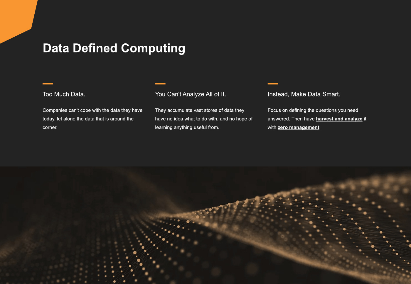brand Data design identity pitch deck presentation Smart visual Website