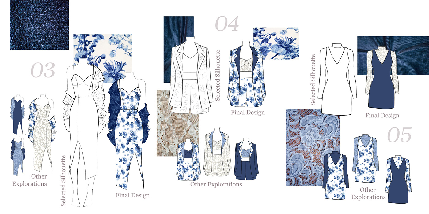 Clothing Digital Art  Fashion  graduation ILLUSTRATION  Layout Design photoshop Retail Tech Pack zink london