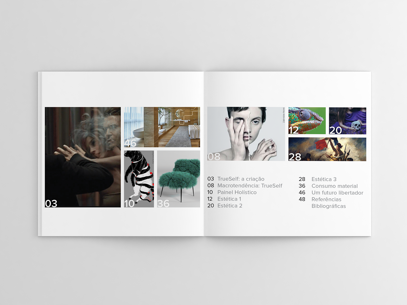 graphic design  editorial design  magazine Fashion  trend Trendbook