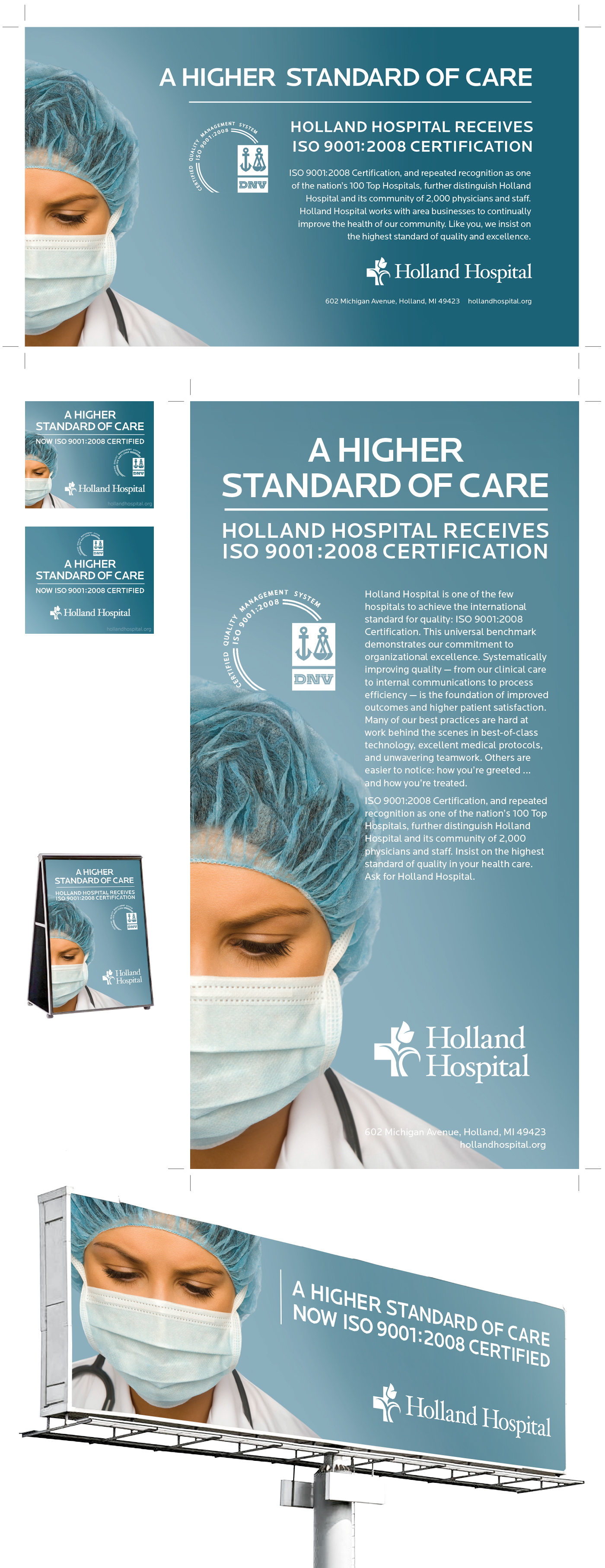 Quality ISO Holland Michigan hospital Health health care marketing   branding 