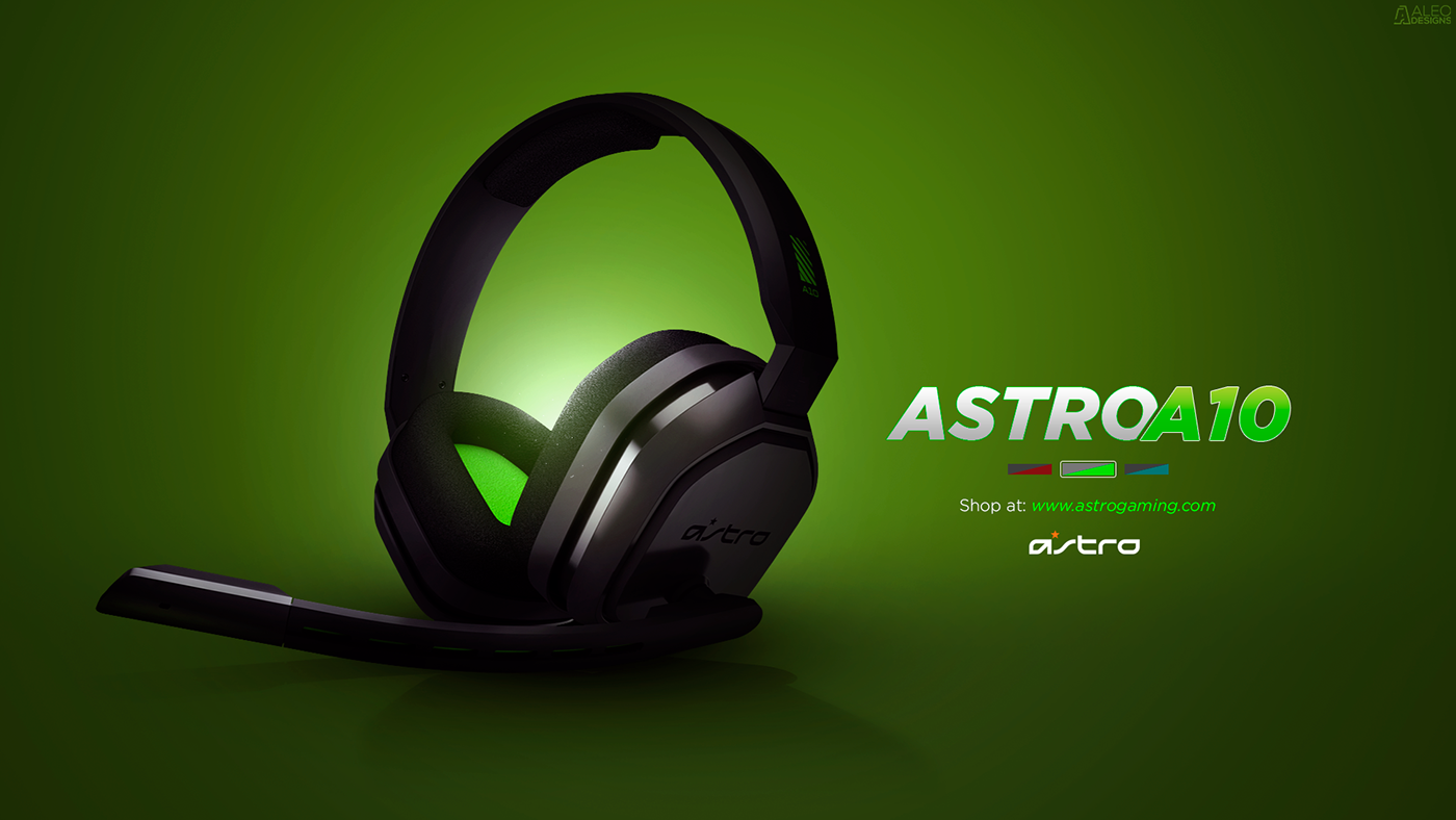 Astro advert advertisement photoshop astro gaming astro a10