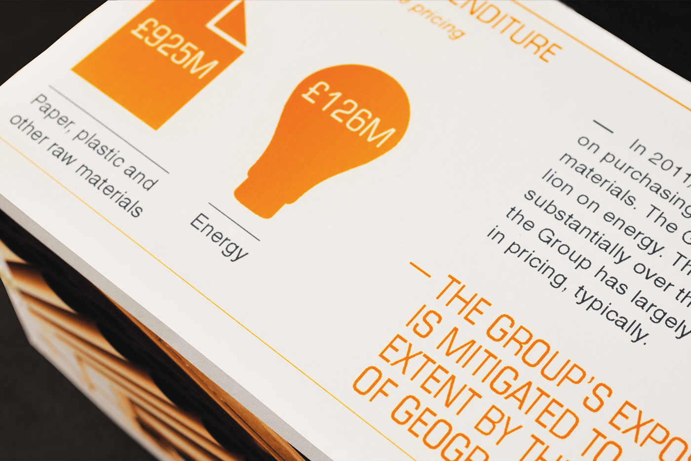 annual report creative infographics Unique blue orange Packaging Monochromatic editorial ILLUSTRATION 