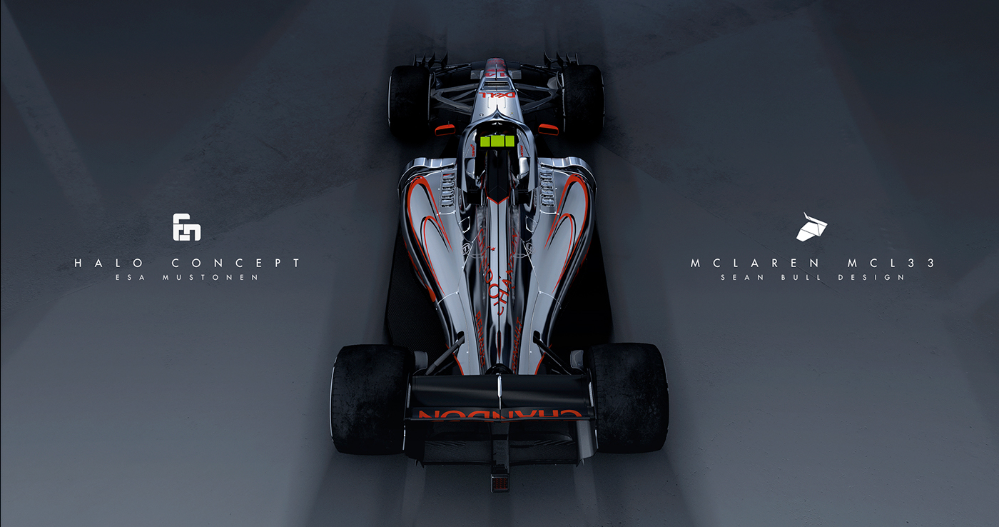 Formula 1 f1 Halo McLaren MCL33 Alonso Sean Bull car design