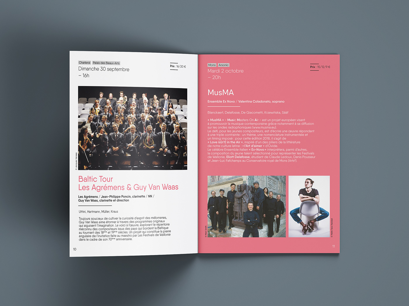 brochure fmh music musicfestival Program