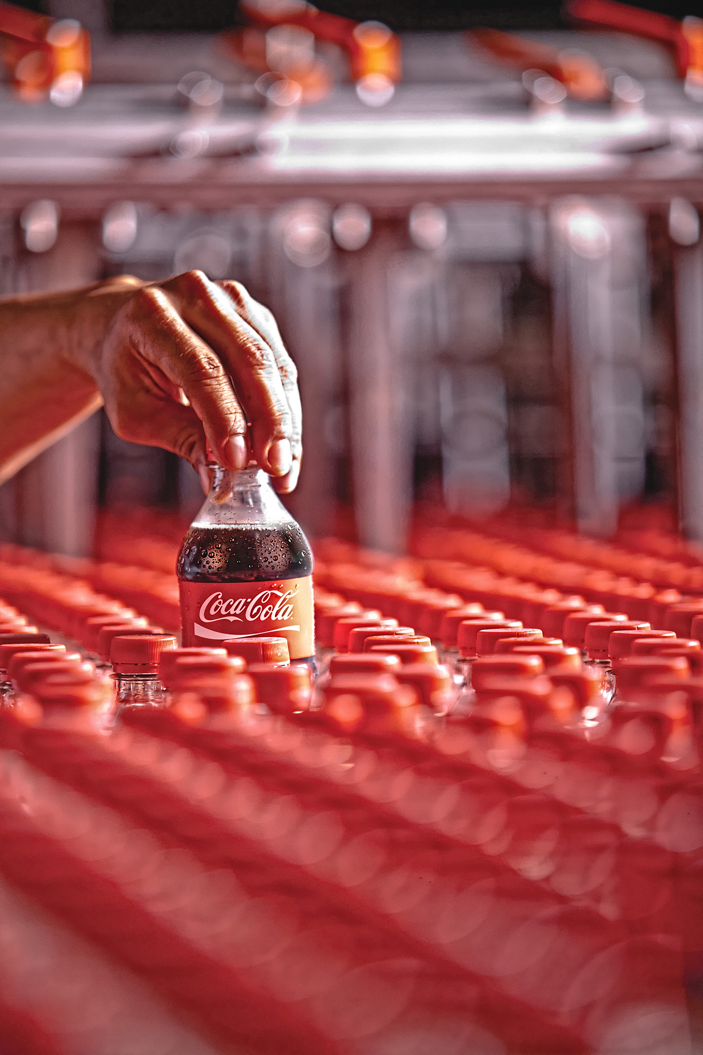 Coca-Cola sostenibilidad reciclaje retoque Fotografia Campaña
