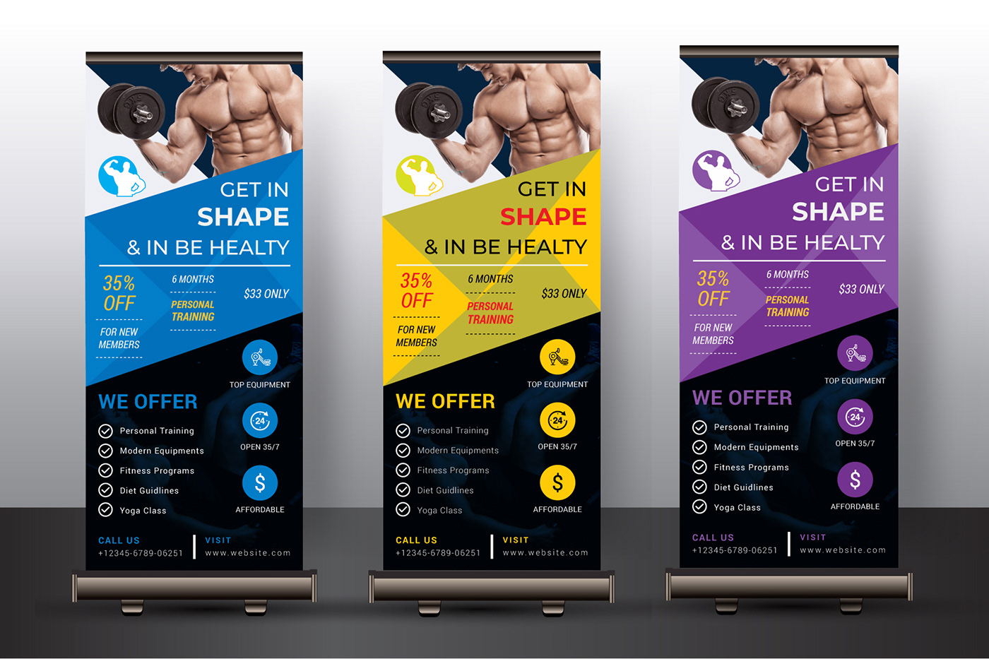 ad roll up banner roll up design Roll Up roller banner gym roll up banner gym banner fitness roll up business roll up