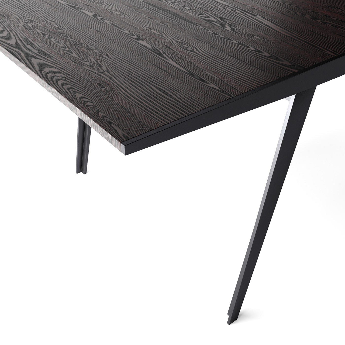 2020 tables 3D model desalto fourmore interior design  italian designer Modern Design table wood table zenpolygon
