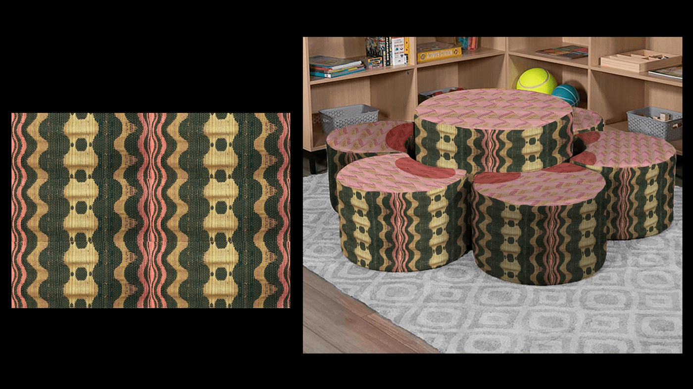 dobby furniture pattern textile application upholstery weaving