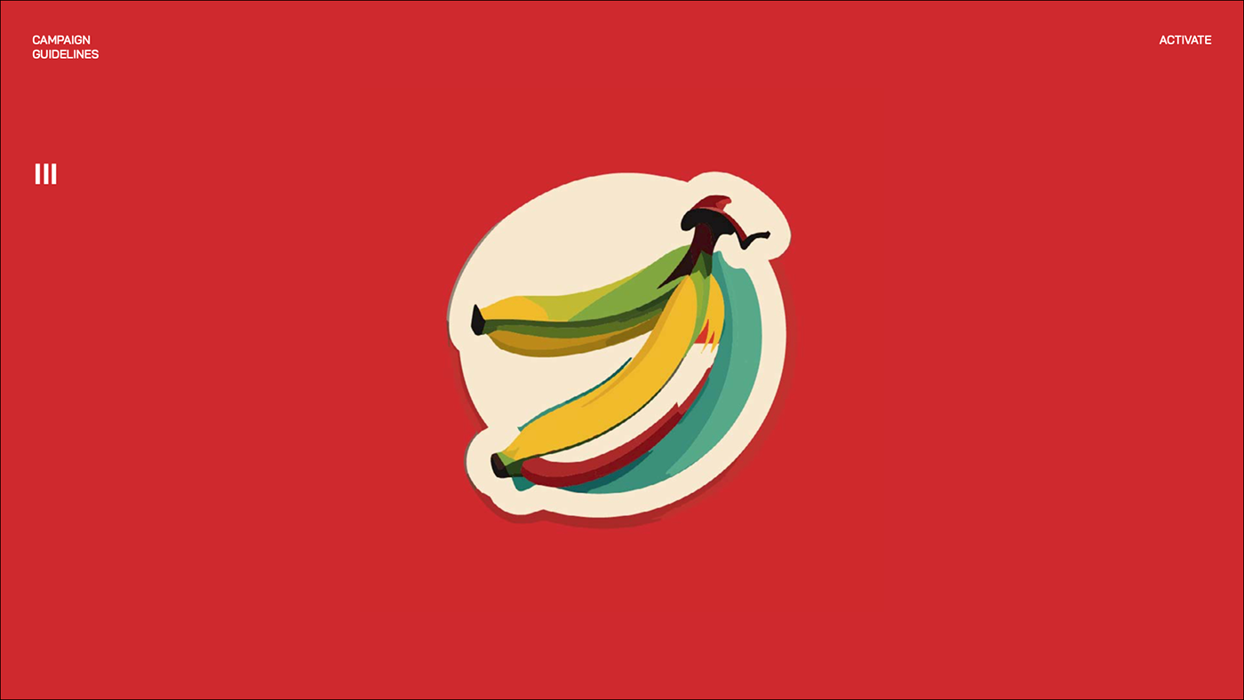 Bananas environment ILLUSTRATION  concept art stickers food sustainability