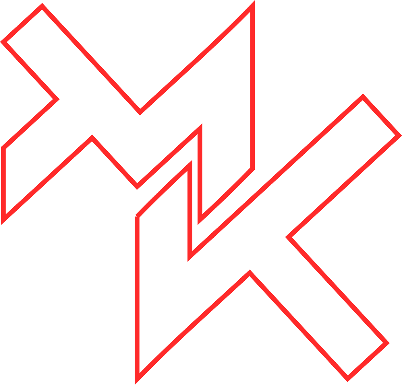 logo graphic design  ILLUSTRATION  inkscape material letter logo Km