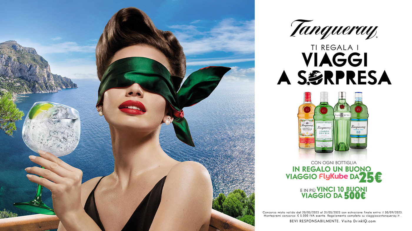 tanqueray gin alcohol drinks Experience Promotional trip hotel diageo blind travel