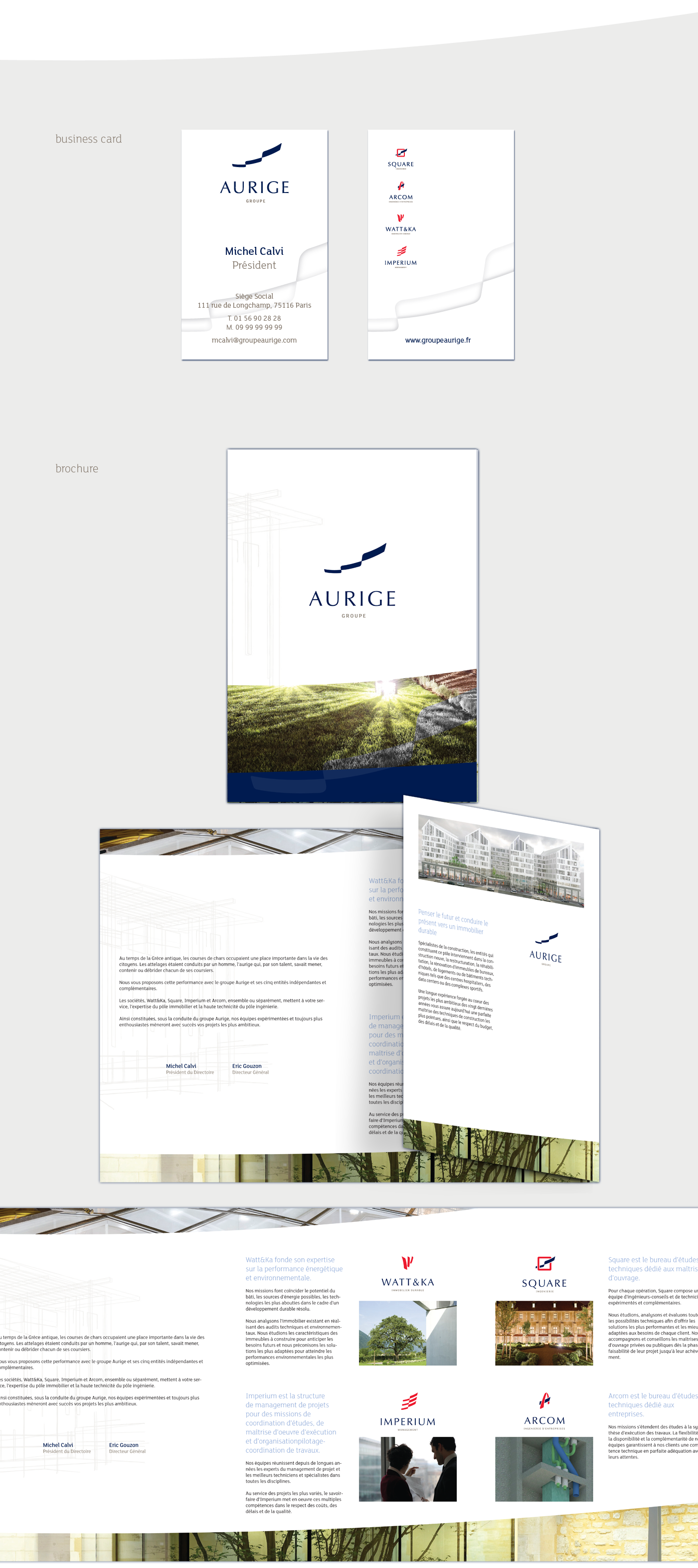 branding Rebrand Web Design corporate business card brochure