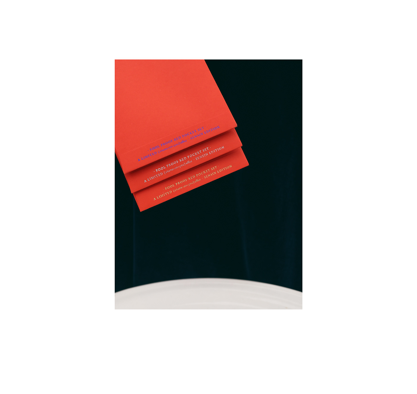 Red Pocket wedding bank card key coin game Red Envelope foil stamp stationary bespoke design