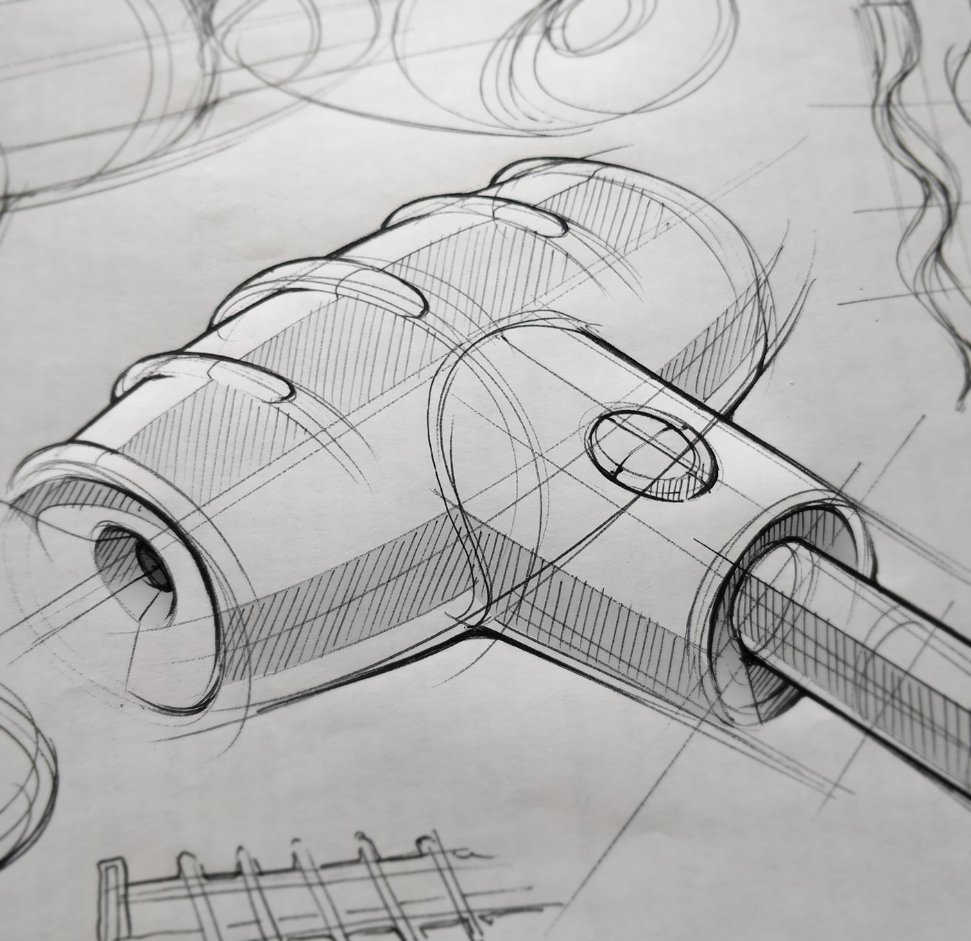 illustrate Illustrator pen pencil sketch sketching technisch visualize zeichner Zeichnung