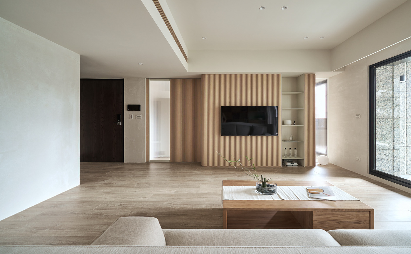 Gray Gate Design heycheese home style interior design  Residence wood architecture lattice minimalist taiwan