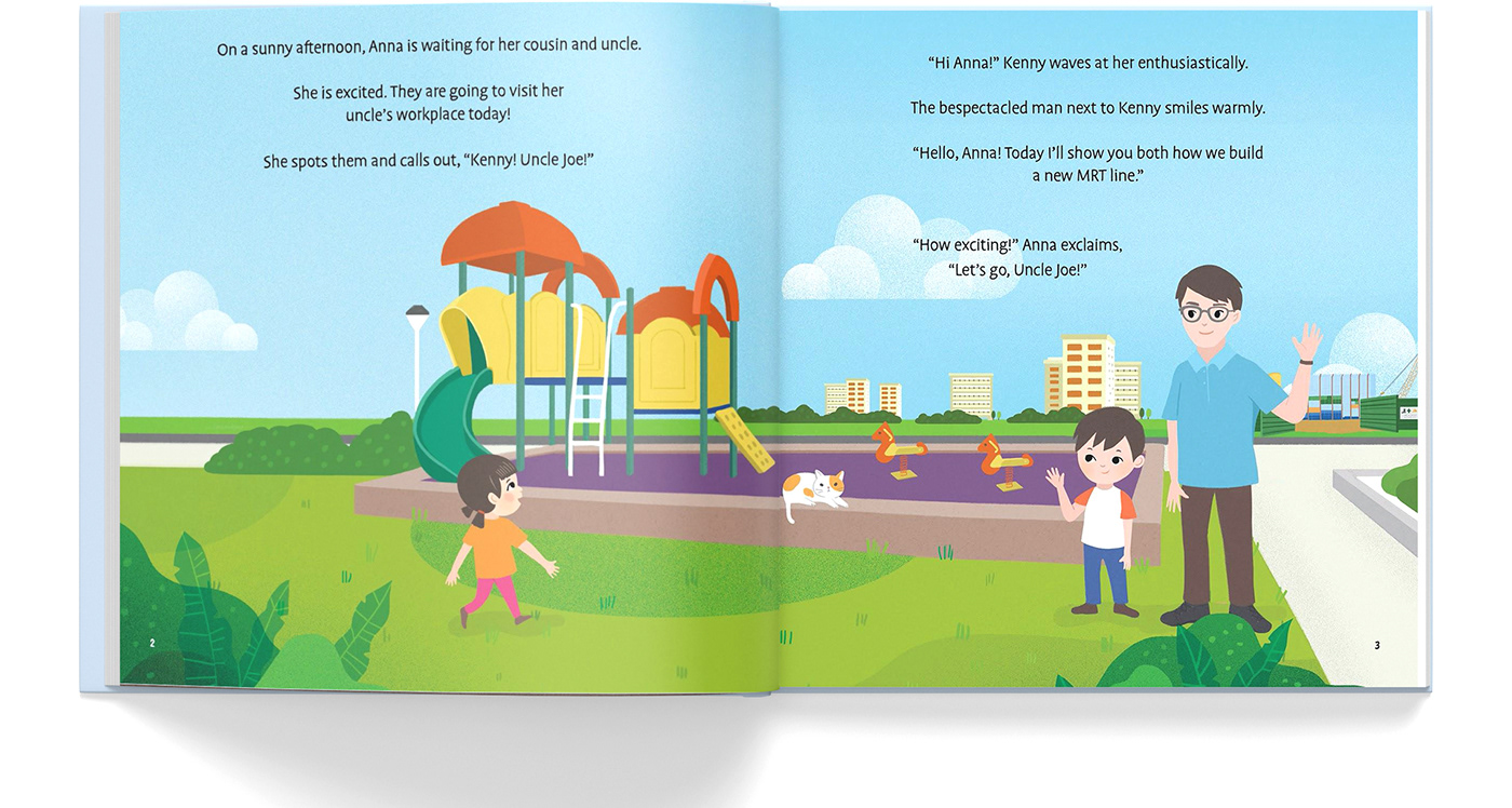 Land Transport Authority LTa MRT singapore train Transport book about trains children's book children's storybook storybook