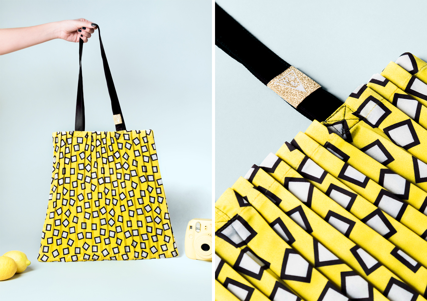 Stationery print color graphic pattern Tote Bag bag geometry patterndesign postmodern