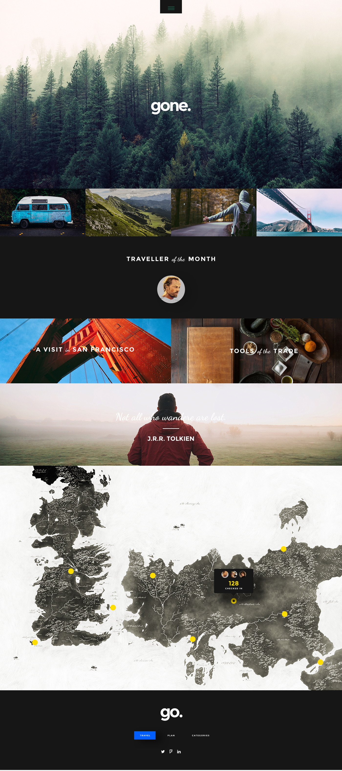 Web UI ux design button Photography  Landscape Travel site