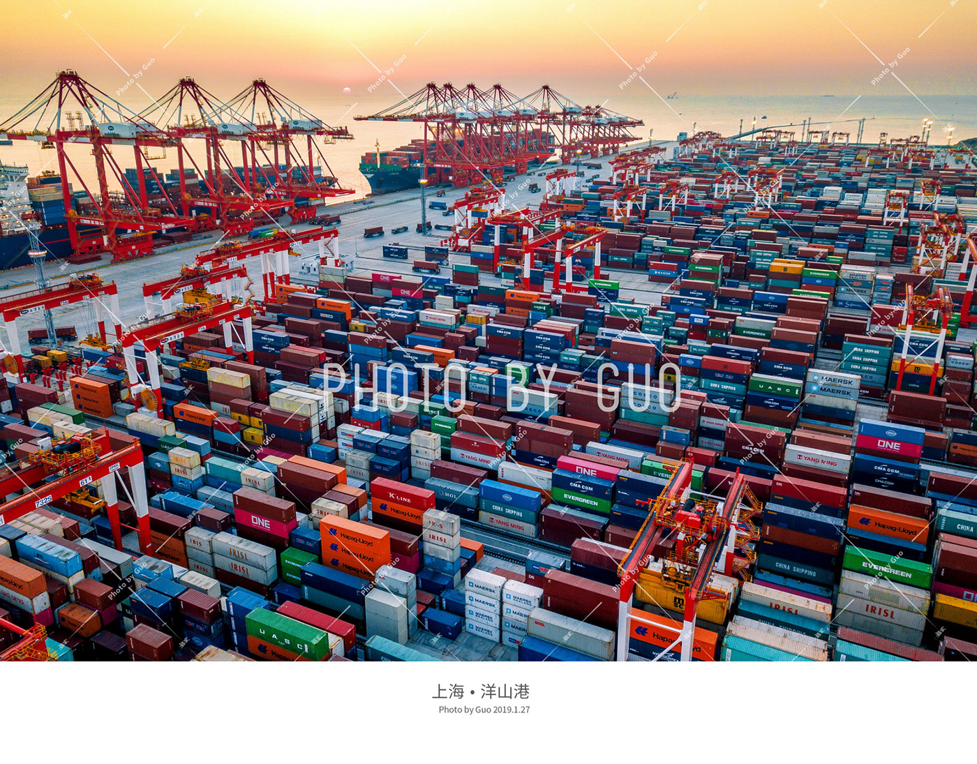 container Aerial Photography