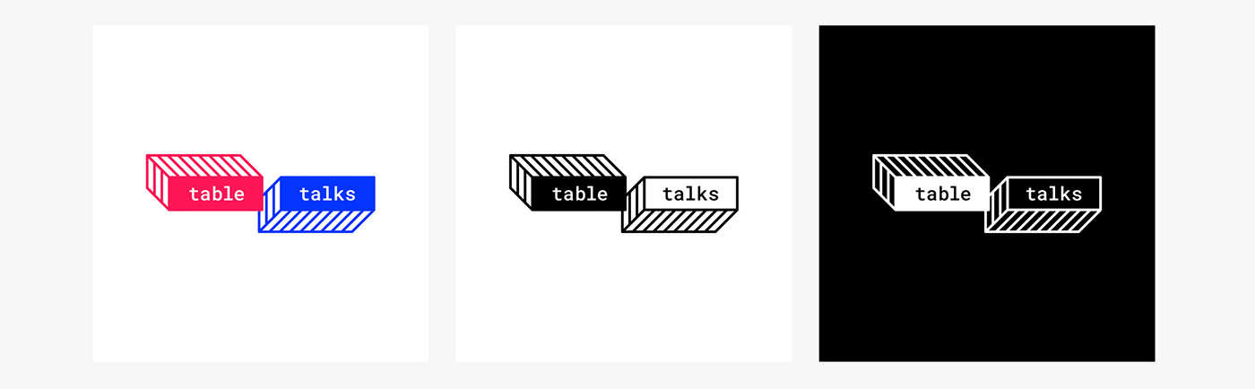 table talks Event Workshop branding  graphic